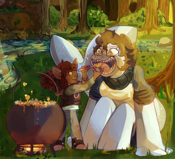 commission: taste test! - 2020