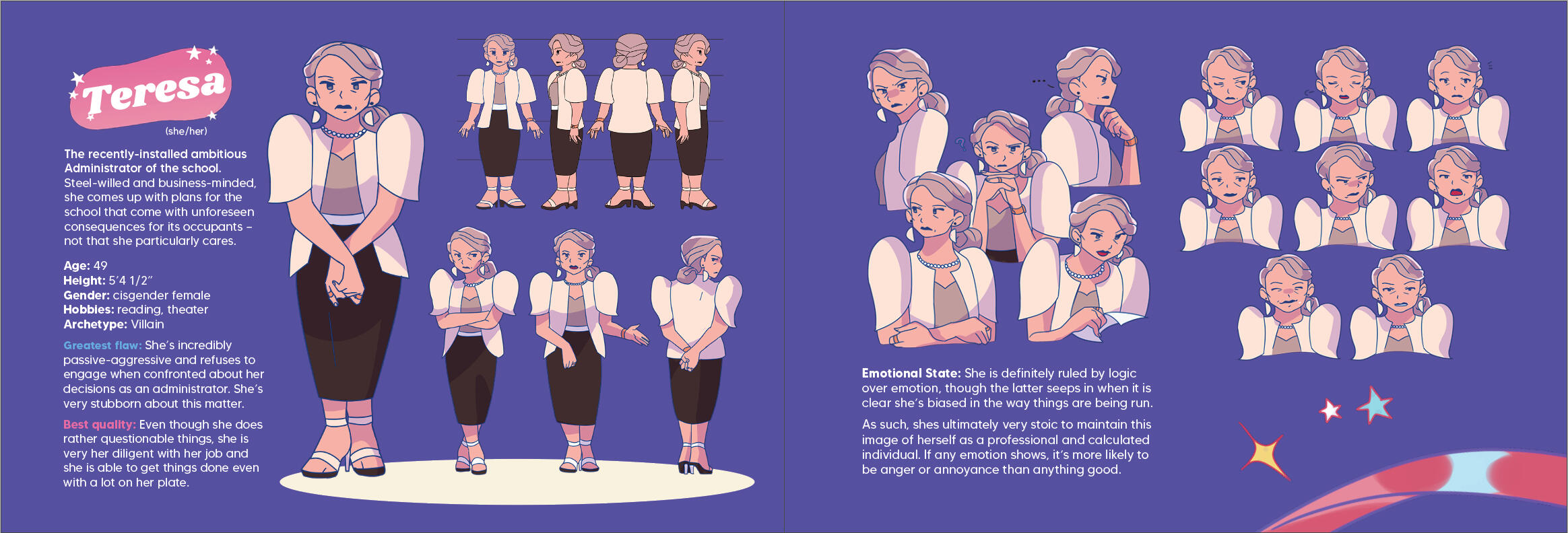 teresa sheet